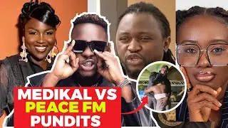 Medikal CLASHES with PeaceFm Pundits Over Sěxual H&auml;r&auml;ssment Allegations.