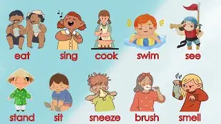 Activities | Bé học tiếng Anh chủ đề các Hoạt động - Fun Activities | Oh Vui Kids