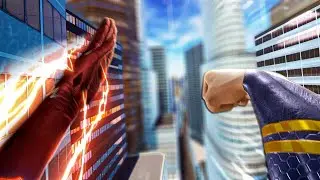 PODERES DO FLASH E DO SUPER HOMEM NO POWERS VR