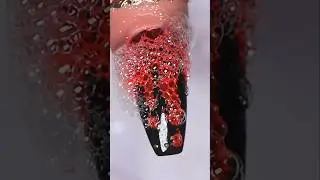 🩸 Creepy Halloween Nail Art 🎃💅 #nails #nailart #halloweennails