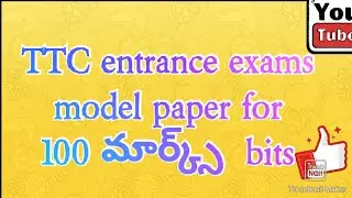 Ap diet TTC entrance exam model paper science and social imp questions