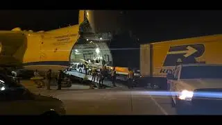 World largest Cargo plane landed at Mirabel airport