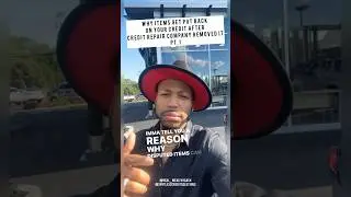 Why do previously disputed items get reinserted back onto your credit report? Here&rsquo;s why Pt.1 👀