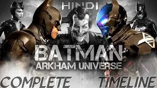 COMPLETE STORY OF BATMAN ARKHAM UNIVERSE SO FAR || EXPLAINED IN HINDI || BY GYAANI ABHI