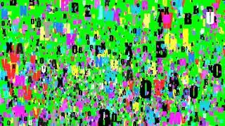 The Alphabet Animated All Letters Green Screen 3D