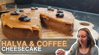 Идеальный чизкейк &ldquo;Halva & Coffee Caramel&rdquo; &mdash; пошагово #чизкейк #cheesecake #baking #чизкейкрецепт