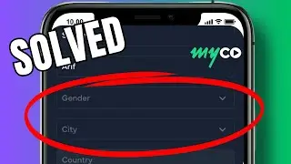 How to select your gender on MyCo