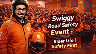 Swiggy Road Safety Event 🚦 | Rider Life Real Story