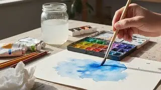 Como hacer acuarelas artesanales