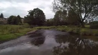drone view River Bolin macclesfield