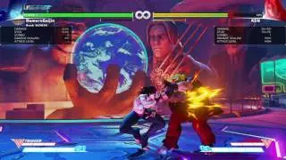 SFV Juri V-Skill comboable from standing st.Mk