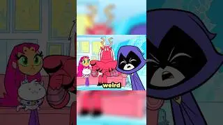Raven Jealous of her Dads love for Starfire #teentitans #dc #shorts #funny #reels
