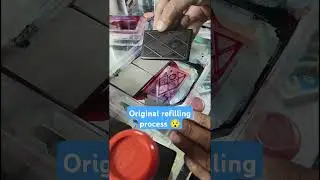Big size Pre inked Rubber Stamp Refill best idea 💡#inkrefill #stampfactory