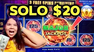 Mi esposo (el Amorcito) convirtio $20 en un MAJOR JACKPOT 😱💰