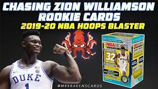 🔥 CHASING MORE ZION WILLIAMSON ROOKIE CARDS! 🔥 2019-20 NBA HOOPS BLASTER BOX