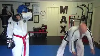 KMAC Tutorial - A great off the line counter turning kick drill with World Champion Kman McEvoy
