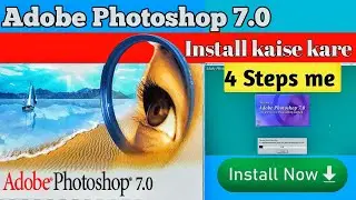 Adobe Photoshop 7.0 Full Installation Process#avinashtech