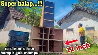 PANTAS banyak yang pakai speaker ini di sumbersewu || CUMA 12 in saja Suaranya NENDANG BANGET