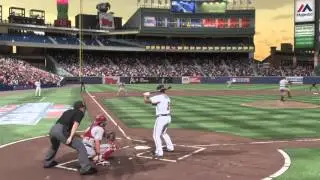 MLB 16 The Show Highlight Reel - Atlanta Braves vs Washington Nationals PS4