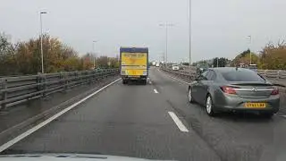 Ilford IG1 to M25 junction 23 151119