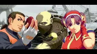 528: King of Fighters 2000 NEOGEO MVS \\ Takuma, Robert, Athena, Lin/Eiji lvl 8 Arcade attempt!