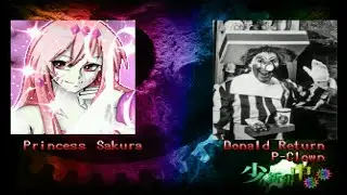 [MUGEN] Princess Sakura Vs Donald Return (7P) & P-Clown (10P)