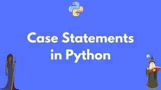 How to do a switch statement in Python