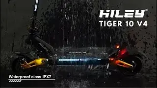 Wodoodporna hulajnoga elektryczna HILEY Tiger 10 V4. Najlepsza legalna hulajnoga 2024?