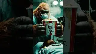 Did we lose her? 🦧🦍 #Shorts #Funny #Bigfoot #Monkey #Gorilla