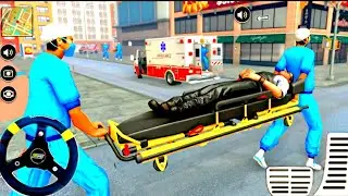 💥🚑 Ambulance City Rescue Simulator 3D &ndash; 911 US Emergency Driving | Android Gameplay