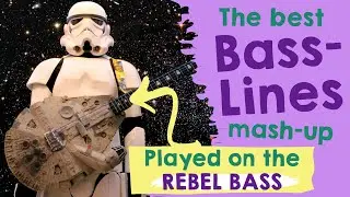 The best basslines mash up - played on the Star Wars Bass Guitar #maythefourthbewithyou
