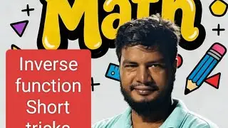 Easy way to solve inverse function (short technique)#foryou #maths #academic 