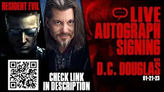 D.C. Douglas | Mass Effect, Resident Evil | Q&A and Autographs (01-21-23)