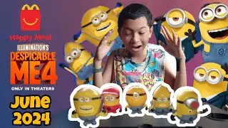 McDonald's Happy Meal Despicable Me 4 June 2024