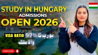 Study in Hungary for FREE with Stipendium Hungaricum Scholarship 2026! 🇭🇺 | Study in Europe