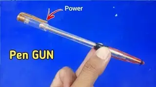 Home made pen gun High Power pen gun powerful gun making on home made 
