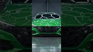 Modified Hyundai Elantra | Cinematic Detailing Studio Showcase | Green Wrap Stance