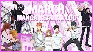 March Manga Reads 105+ volumes | My Monthly Reading Log 📚