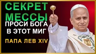 ⚠️ПАПА ЛЕВ XIV: ЧТО НУЖНО ПРОСИТЬ У БОГА ВО ВРЕМЯ ПОДНЯТИЯ ЧАШИ НА МЕССЕ
