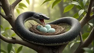 The Crow and the Snake | Moral Story for Kids | Panchatantra Tales @Mango Minds Kidz Kids Story