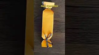 Learn how to make an adorable candy-shaped favor box in minutes. |DoodleNestByNisha