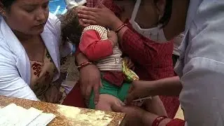Mass vaccination in quake-hit Nepal villages