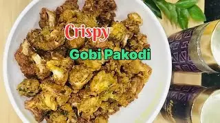 Perfect Gobi Pakodi at Home 😋 | Crispy & Tasty Cauliflower Pakora 