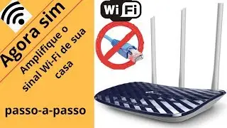 Configurando roteador tp link Archer C20w como repetidor wifi
