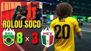 BRASIL NA FINAL ! VENCE O MÉXICO E AVANÇA! 🔥 8x3 | Melhores Momentos | Kings World Cup Nations