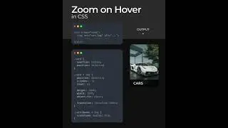 zoom image on hover using Css and HTML