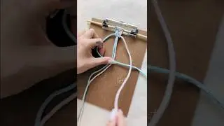 Nudo plano / cuadrado - MACRAME DESDE CERO - CHUNITA