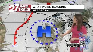 Sunshine prevails for the first half of the week