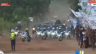 VIDEO TSHISEKEDI AFUNGUYE KUMUGARAGARO KAMINUZA YA KANANGA NUMUHANDA UHUZA RDC  NA ANGOLA