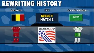 FIFA World Cup 1994 | Belgium vs Saudi Arabia |  Rewriting History | Match 12